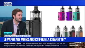 Le vapotage est-il moins addictif que la cigarette? 