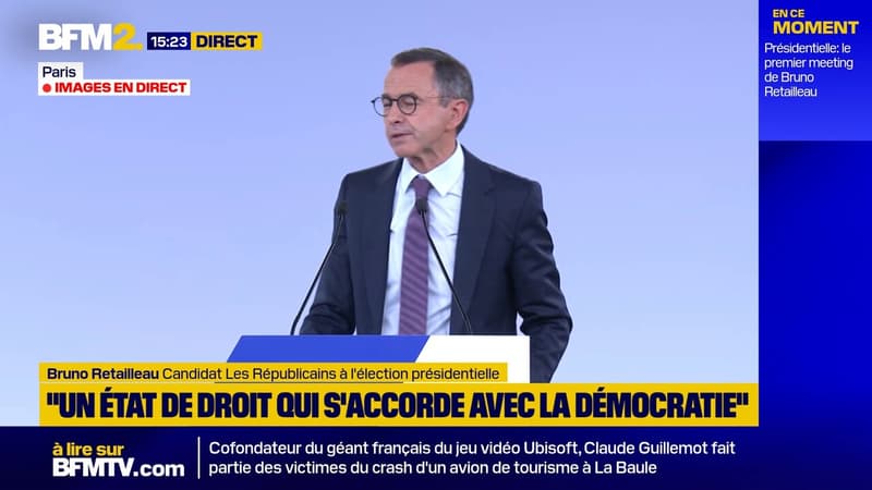 Bruno Retailleau: "Je ne suis pas pour l'immigration zéro (...) Ce que je veux, c'est que nous puissions choisir ceux que nous voulons accueillir"