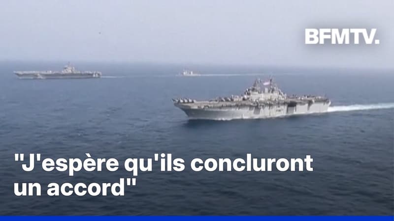 Nucléaire: qu'est-ce que "l'armada" qu'a envoyé Donald Trump au large de l'Iran?
