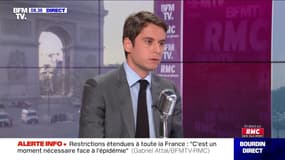 Gabriel Attal face à Jean-Jacques Bourdin en direct - 01/04