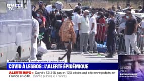 Île de Lesbos: les cas de Covid-19 se multiplient