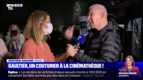 L'exposition "CinéMode", mise en scène par Jean Paul Gaultier à la Cinémathèque de Paris