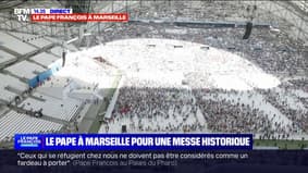 Messe du pape François à Marseille: les fidèles arrivent au stade Vélodrome