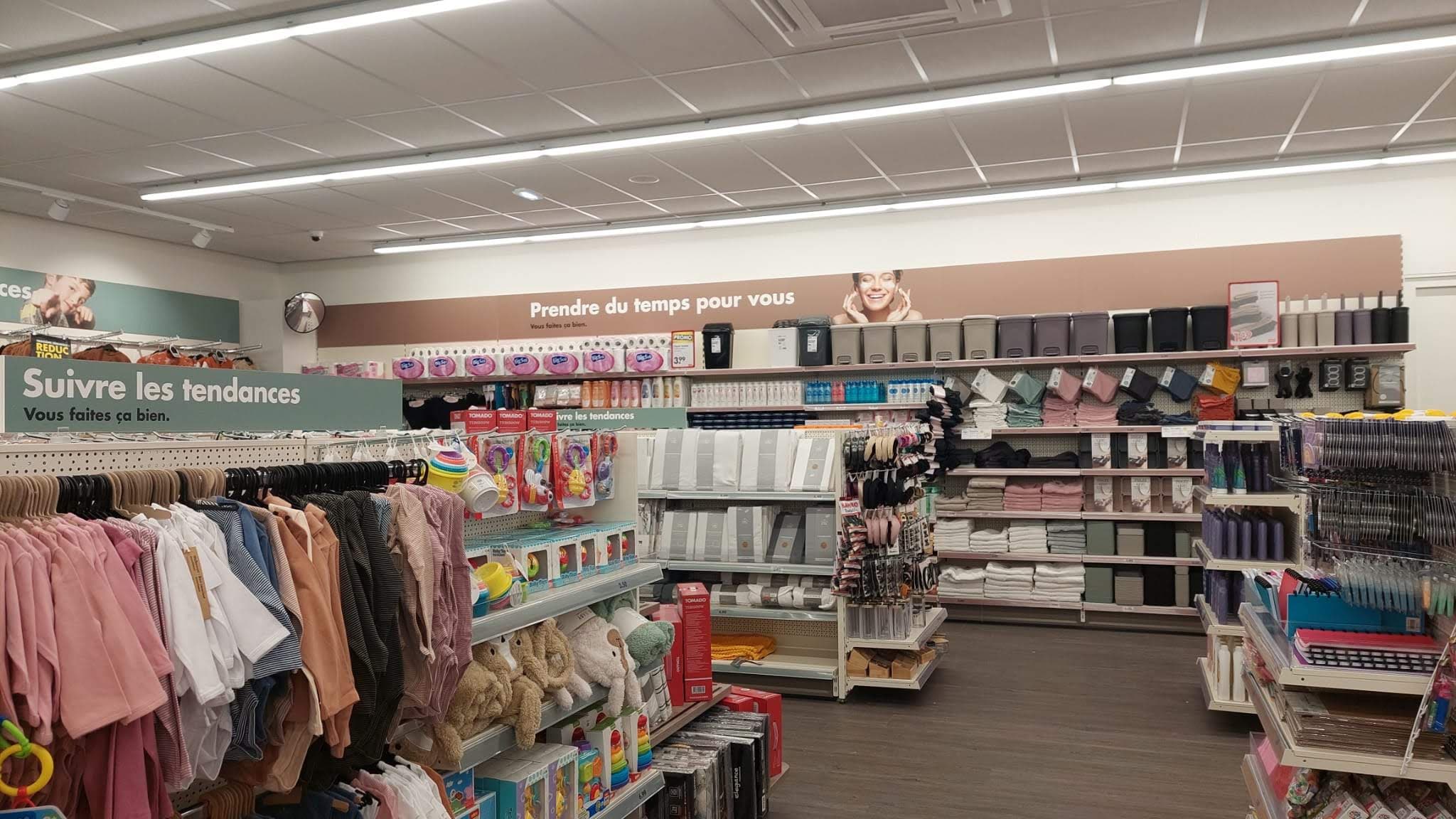 À l'intérieur d'un magasin Wibra en Belgique (photo d'illustration).