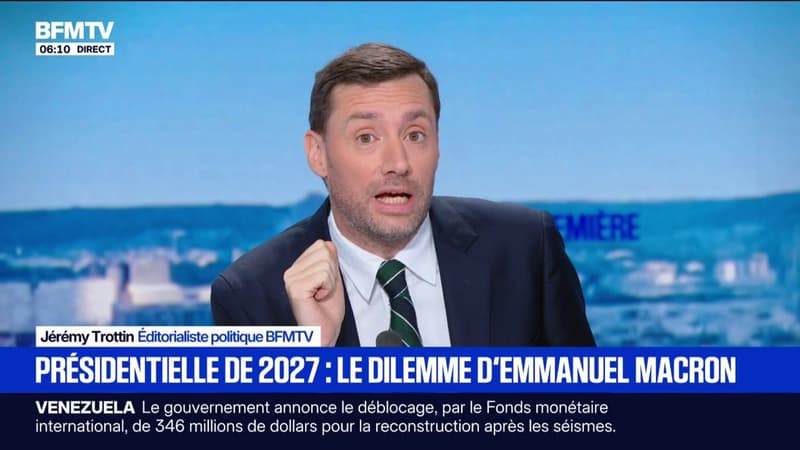Présidentielle: Emmanuel Macron appelle à se "méfier" des sondages