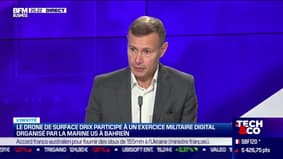 "Le drone de surface DriX est le seul véhicule français testé par l'armée américaine"explique Raphaël Gorgé, le patron d'Exail Technologies