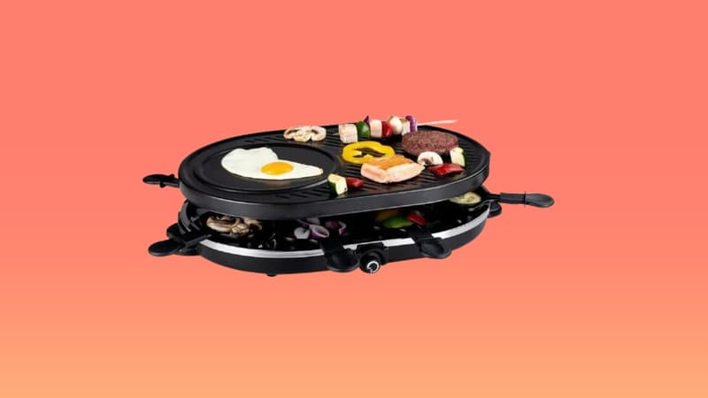 Cdiscount vous fait profiter d'une belle remise sur un appareil à raclette à moins de 100 euros 