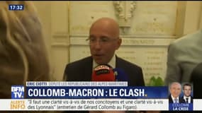 Collomb sur le départ: Ciotti (LR) y voit "un signe de plus de la déliquescence de ce pouvoir"