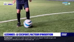 Nord: six enfants se réunissent sur le terrain de cecifoot à Lezennes