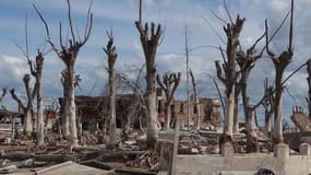 Le village d'Epecuen en Argentine