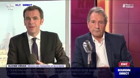 Olivier Véran: "Nous sommes en phase d'aggravation (...) le confinement continue plus que jamais"