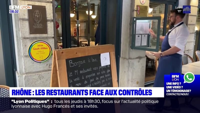 Rhône: les restaurants face au renforcement des contrôles (1/1)