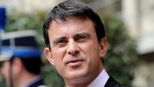 Le ministre de l'Intérieur Manuel Valls