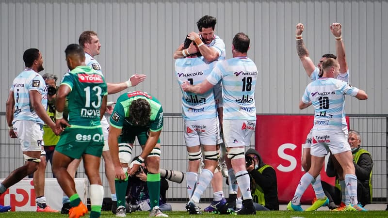 Top 14: le Racing décroche un succès précieux à Pau