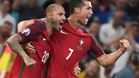 Quaresma et Ronaldo