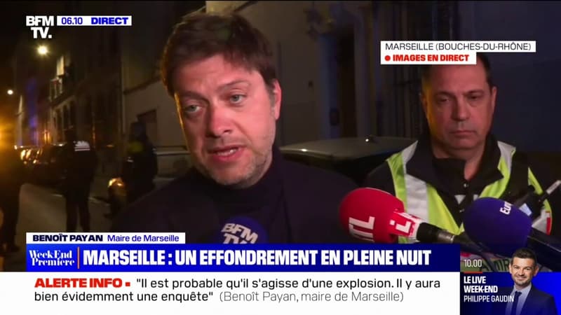 Effondrement d'un immeuble à Marseille: 