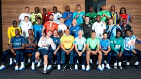 À la veille de France-Portugal, les joueurs de l’équipe de France ont revêtu le maillot de leur tout premier club (04/07/2024)