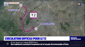 Île-de-France: les usagers du T2 lassés des difficultés de circulation