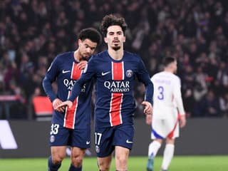 Vitinha buteur sur penalty lors de PSG-OL, 15 décembre 2024