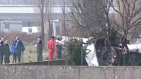 L'avion s'est écrasé près de l'aérodrome d'Annemasse.