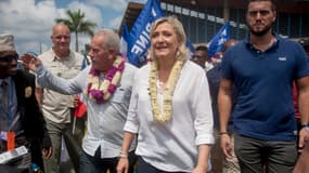 Marine Le Pen à Mayotte le 30 novembre 2016