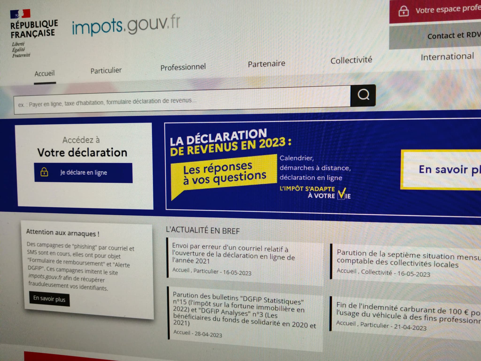Impôt sur le revenu: quel est le calendrier pour la déclaration en ligne?