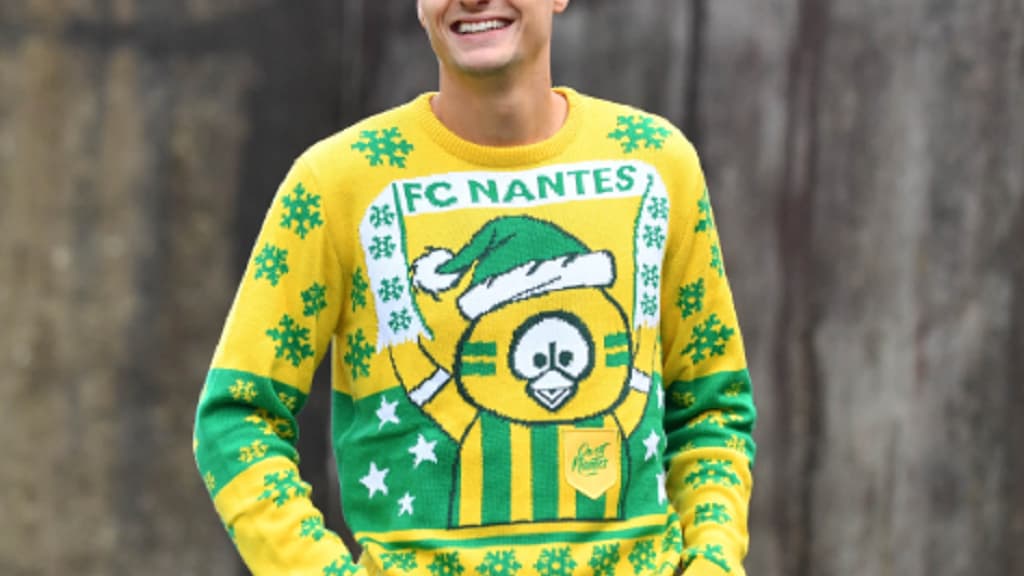 Le pull de Noël du FC Nantes Le pull de Noël du FC Nantes