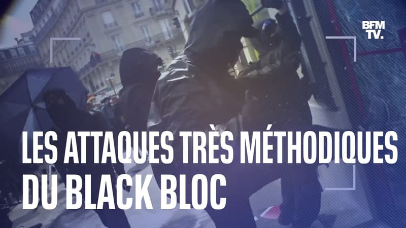 LIGNE ROUGE - Les attaques très methodiques du black bloc