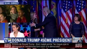Election americaine: Parti de rien en politique, Donald Trump est aujourd'hui président des Etats-Unis - 09/11