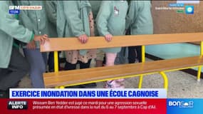 Cagnes-sur-Mer: une école maternelle prépares les enfants aux risques d'inondation