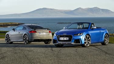 La nouvelle TT RS en version coupé ou roadster