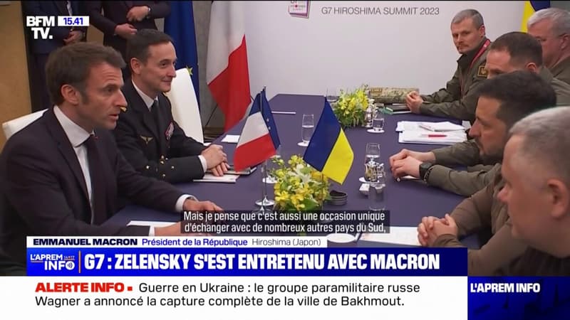 Au G7, Volodymyr Zelensky tente de convaincre les pays neutres à prendre le partie de l'Ukraine