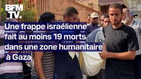 Gaza: ce que l'on sait sur la frappe israélienne qui a fait au moins 19 morts dans une zone humanitaire à Khan Younès 