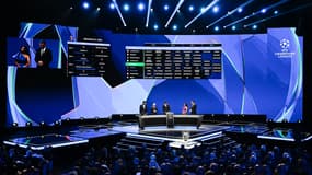 Le tirage au sort de la Ligue des champions, à Monaco le 29 août 2024