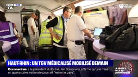 Haut-Rhin: un TGV médicalisé mobilisé demain - 25/03