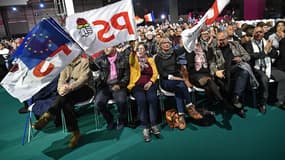 Des militants PS à la convention de la Belle alliance populaire le 3 décembre 2016.