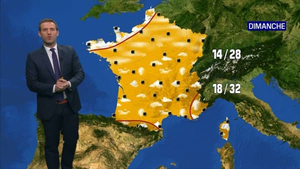 Des températures en hausse ce dimanche. Des températures en hausse ce dimanche.