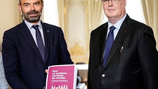 Edouard Philippe et Jean-Paul Delevoye