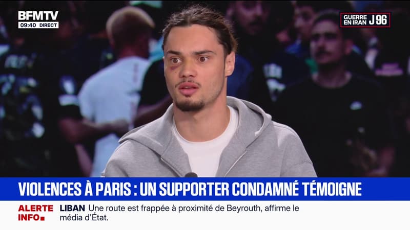 "Le but principal était bon enfant": un supporter condamné après les débordements en marge du sacre du PSG témoigne
