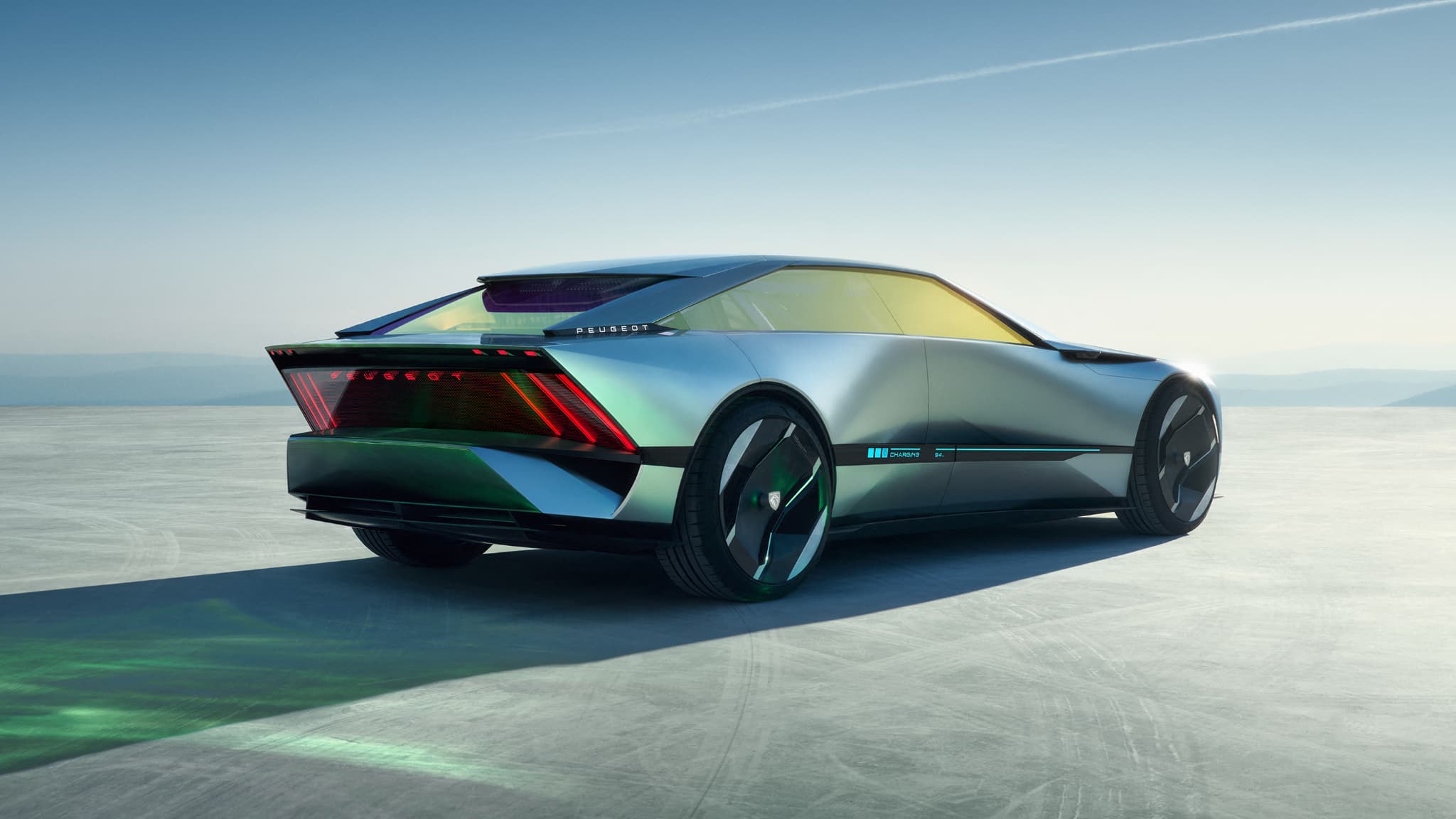 Ce concept préfigure les lignes des futurs modèles de Peugeot.