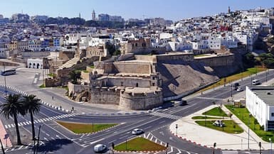 La ville de Tanger, au Maroc.