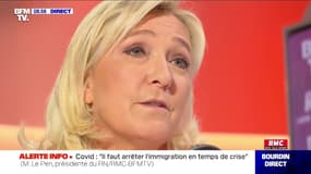 Marine Le Pen sur le refus d'alliance de Nicolas Dupont-Aignan : "C'est dommage" 