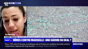 Homme tué par balles à Nîmes: "Rien que sur le mois de février, mes collègues ont interpellé plus de 12 personnes avec des armes lourdes", indique Sandy Issartel (Unité SGP Police-FO Gard)