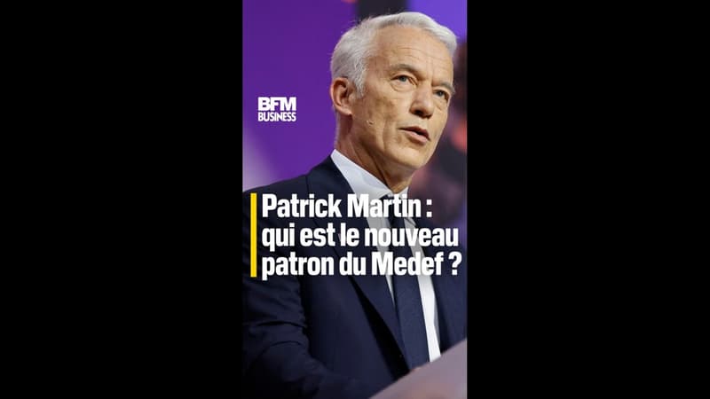 Qui est le nouveau patron du Medef Patrick Martin ?
