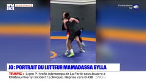 Portrait du lutteur Mamadassa Syllla, originaire de Bagnolet, qualifié pour les JO de Paris 2024