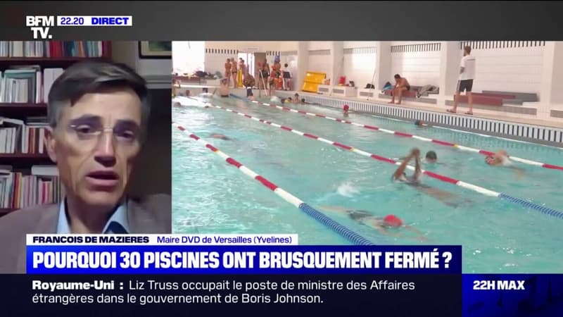Fermeture de 30 piscines publiques: le maire de Versailles dénonce une 