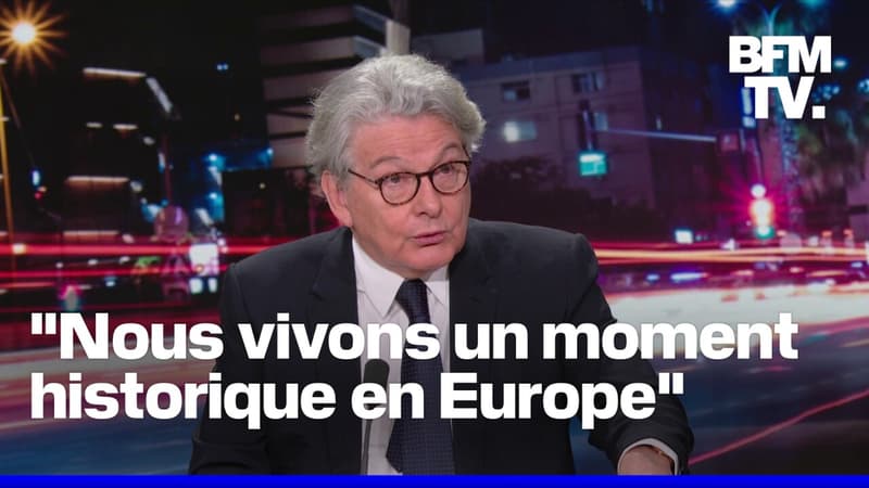 Europe, Donald Trump, Ukraine: l'interview en intégralité de Thierry Breton