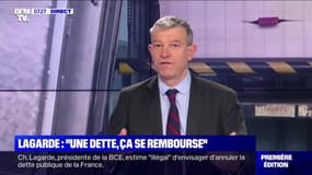 Lagarde : "Une dette, ça se rembourse" - 08/02