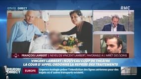 Affaire Vincent Lambert: sur RMC, le dialogue impossible entre l'avocat des parents et le neveu du patient tétraplégique