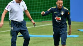 Tite et Neymar